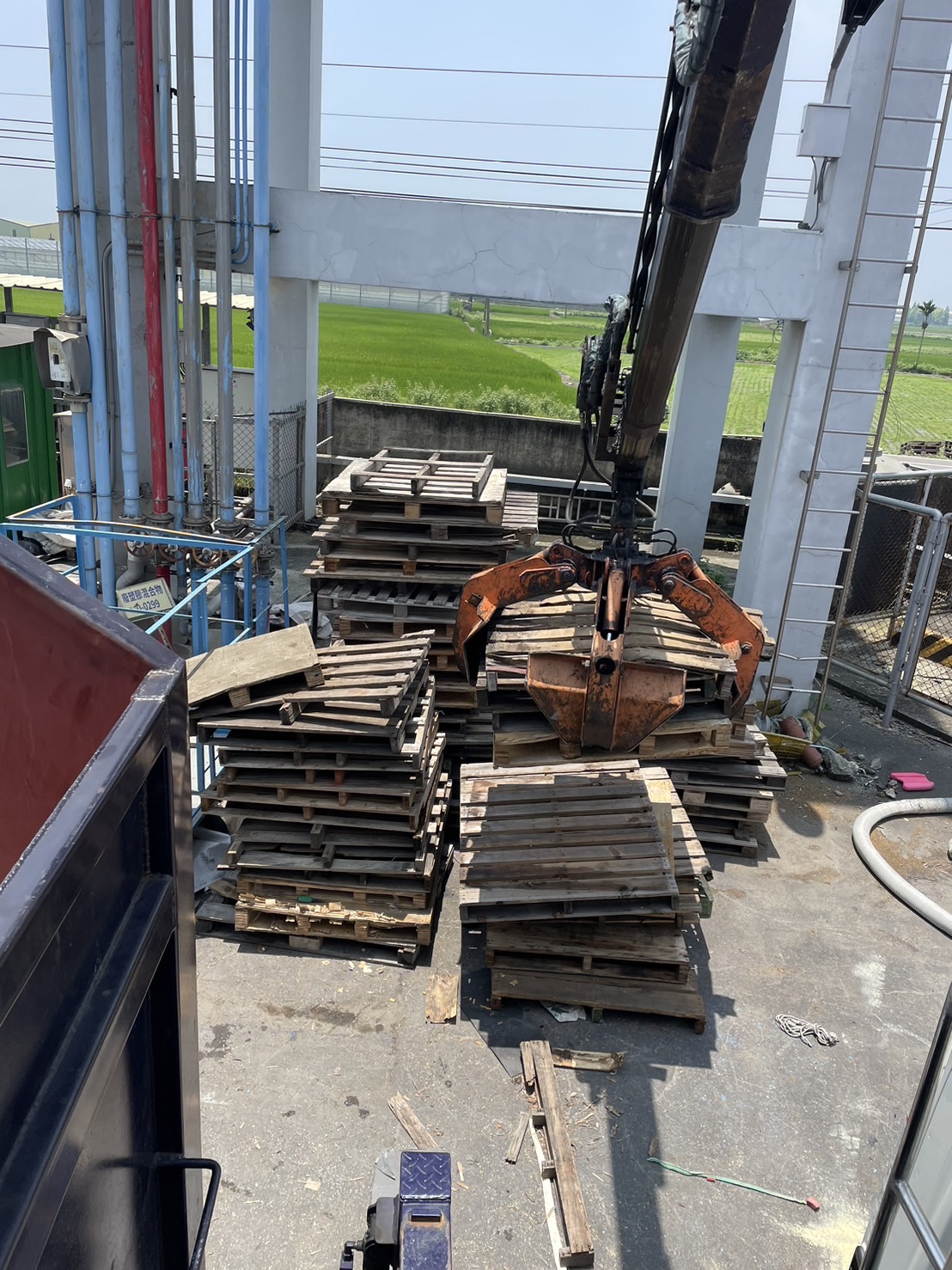 嘉義工廠廢棧板清運