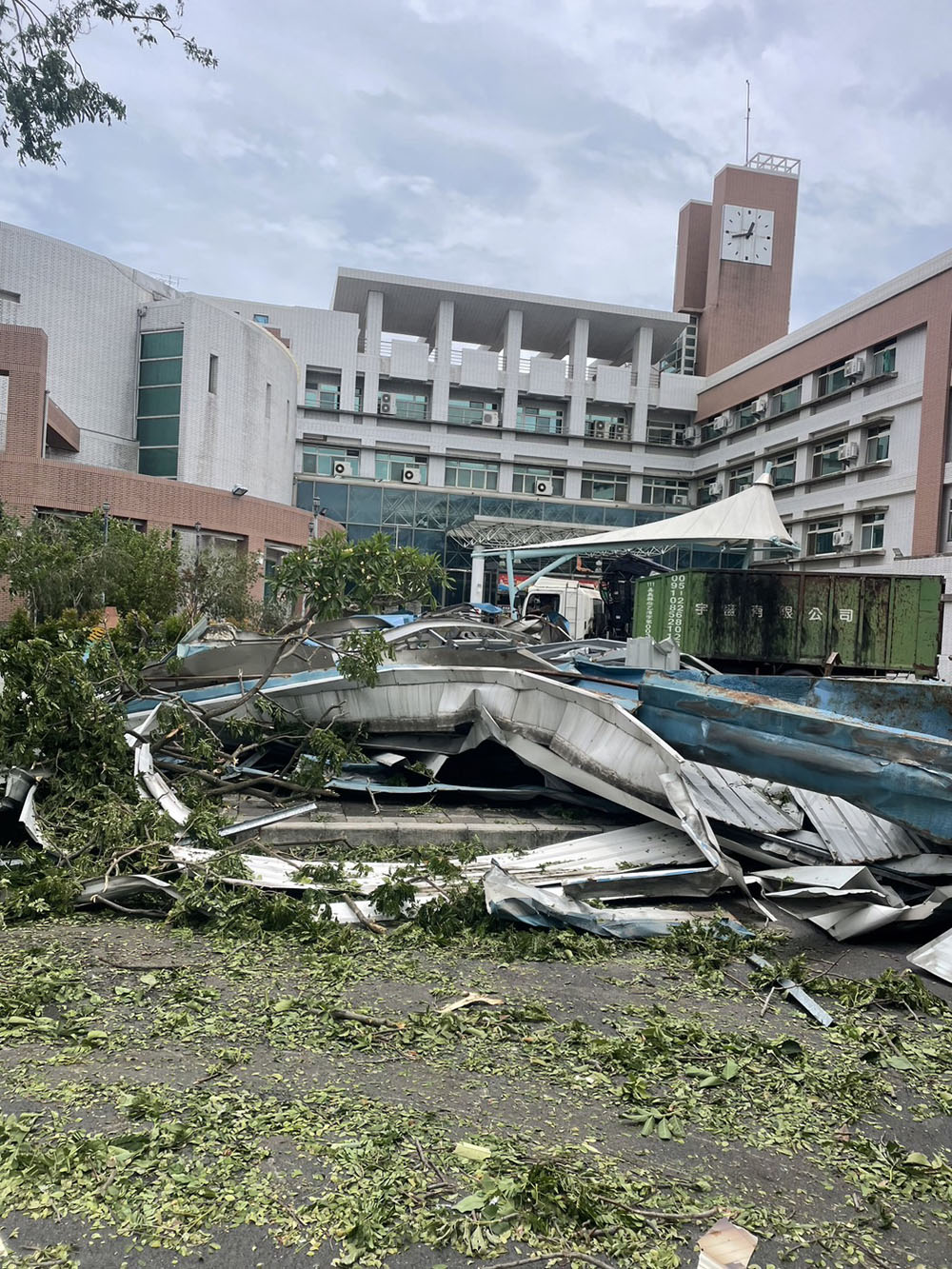 配合縣政府搶救嘉義重災區